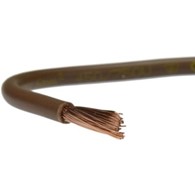 ELEKTROKABEL przewód LgY 2,5 H07V-K brązowy 100m