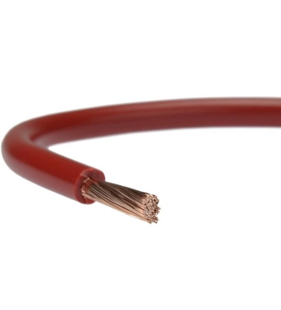 ELEKTROKABEL przewód LgY 2,5 czerwony 100m