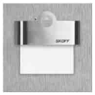 SKOFF TANGO oprawa schodowa LED PIR 4000K STALOWY