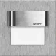 SKOFF TANGO oprawa schodowa LED 4000K STALOWY