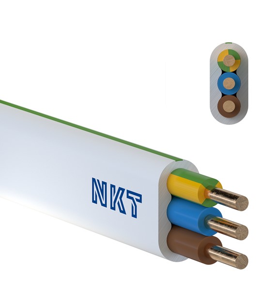 NKT przewód YDYpżo 450/750 3x2,5 QADDY 550m