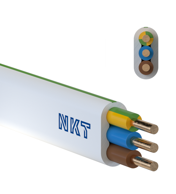 NKT przewód YDYpżo 450/750 3x2,5 QADDY 550m