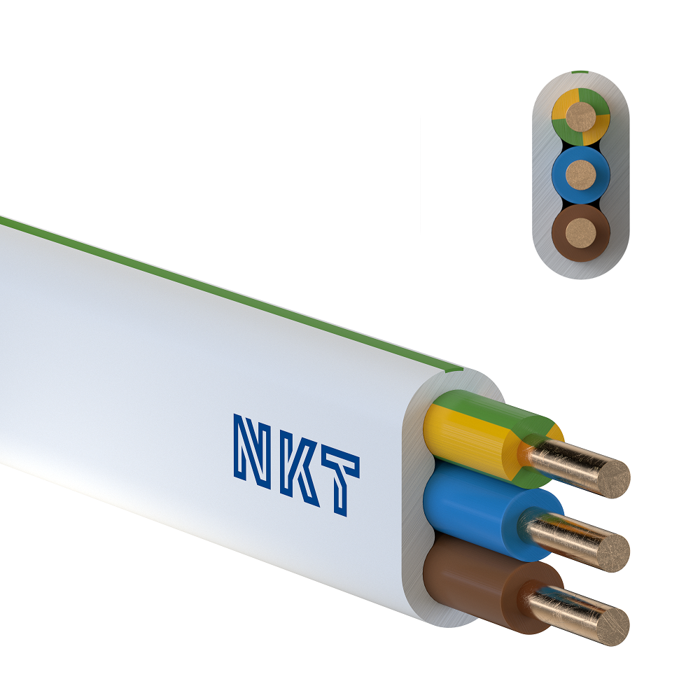 NKT przewód YDYpżo 450/750 3x2,5 QADDY 550m