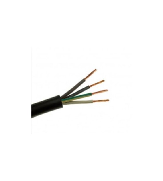 ELEKTROKABEL przewód OWżo 4x1,5 H05RR-F 100m