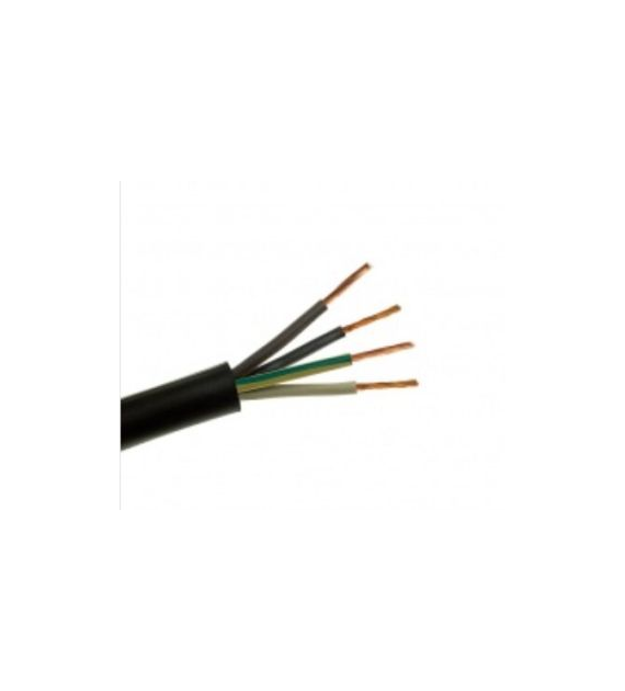 ELEKTROKABEL przewód OWżo 4x1,5 H05RR-F 100m