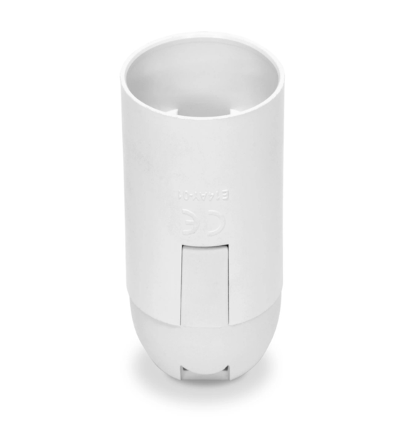 PLASTROL OE-14 oprawka plastikowa E14 BIAŁY