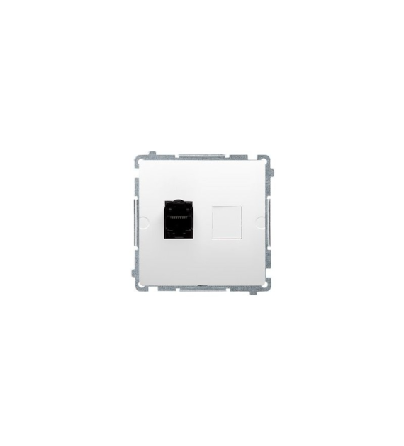 SIMON BASIC BIAŁY BM61.01/11 gniazdo RJ45 kat.6 x1