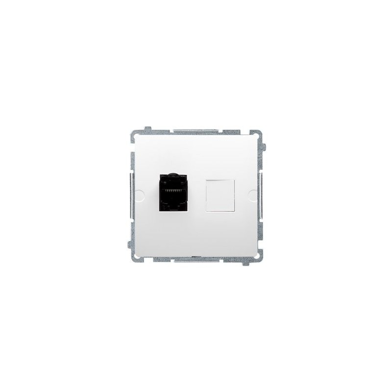 SIMON BASIC BIAŁY BM61.01/11 gniazdo RJ45 kat.6 x1