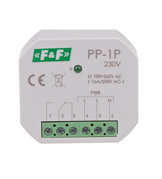 FF PP-1P-230V przekaźnik elektromagnetyczny 1NO/NC