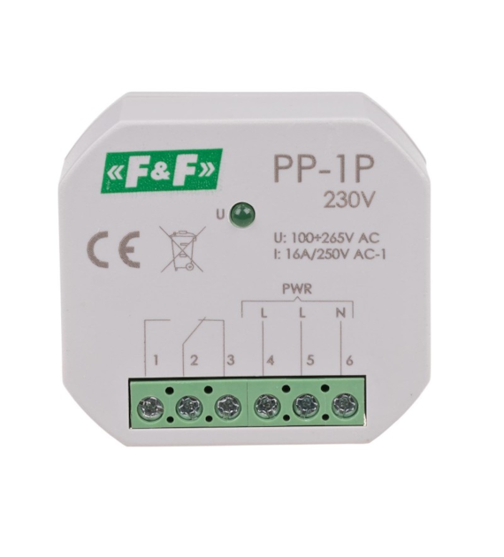 FF PP-1P-230V przekaźnik elektromagnetyczny 1NO/NC