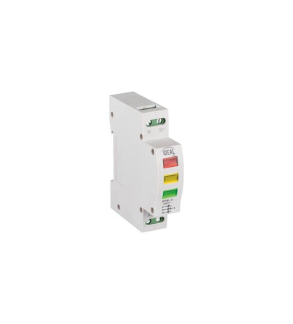 KANLUX IDEAL KLI-RGY lampka kontrolna 3F KOLOROWY