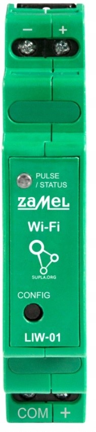 ZAMEL SUPLA LIW-01 licznik impulsów prąd gaz woda