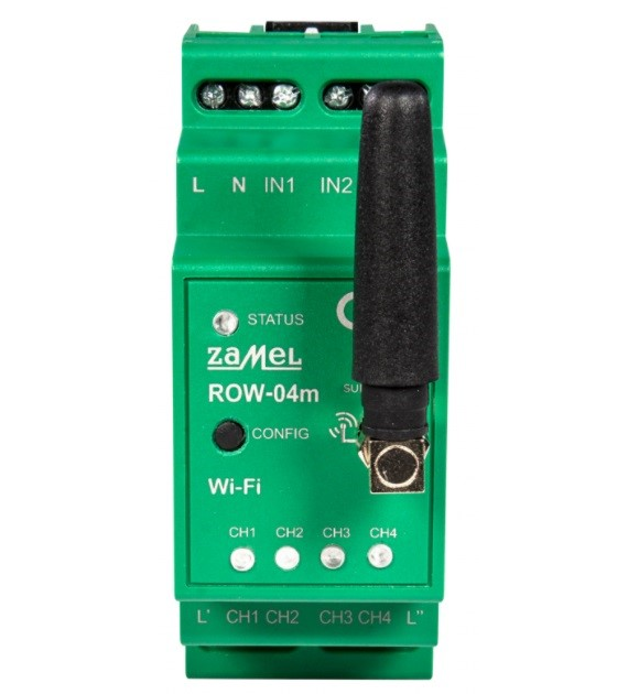 ZAMEL SUPLA ROW-04M odbiornik 4-kanałowy WiFi