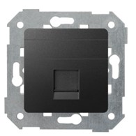 SIMON BASIC SATYNA BMTF1.02/29 gniazdo tel RJ11