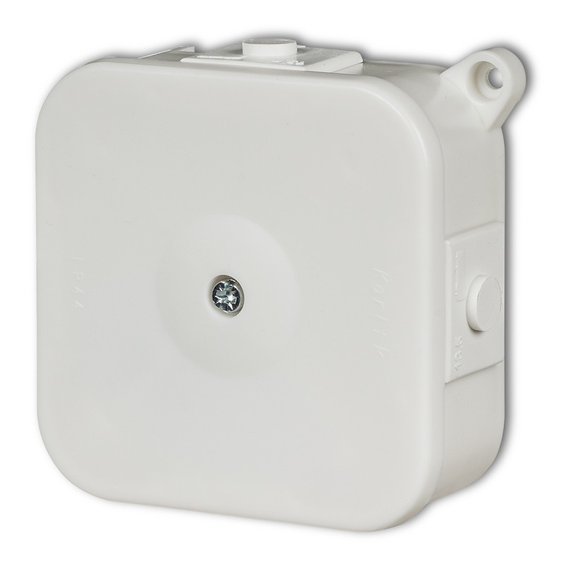 KARLIK PUSZKA BIAŁY PHS-2 n/t bez złączek 80x80mm