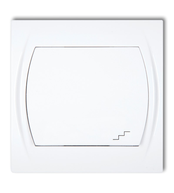 KARLIK LOGO BIAŁY LWP-3 łącznik x1 schodowy