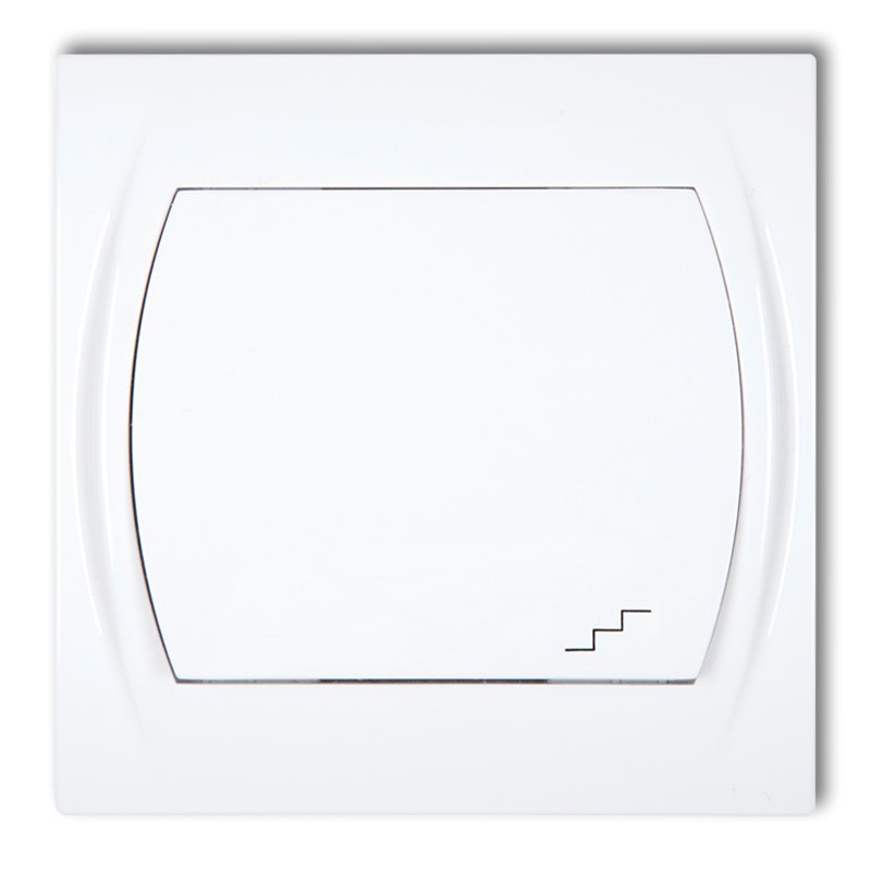 KARLIK LOGO BIAŁY LWP-3 łącznik x1 schodowy