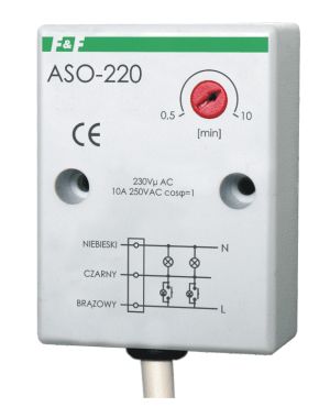 FF ASO-220 automat schodowy+wyłącznik czasowy