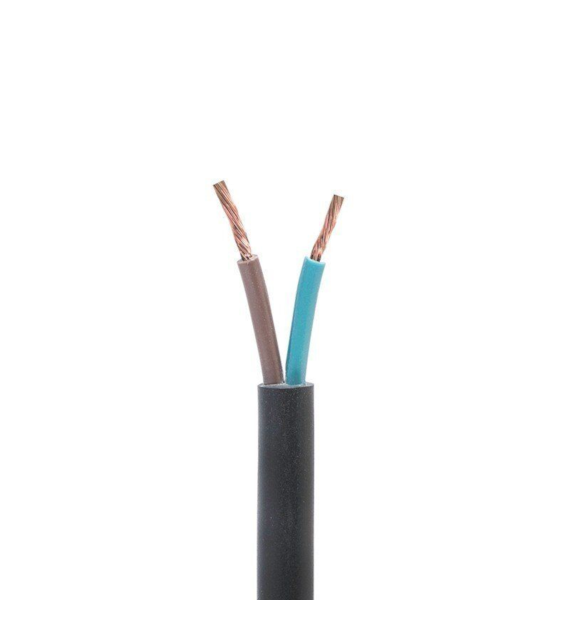 ELEKTROKABEL przewód OMY 2x0,5 czarny 46m