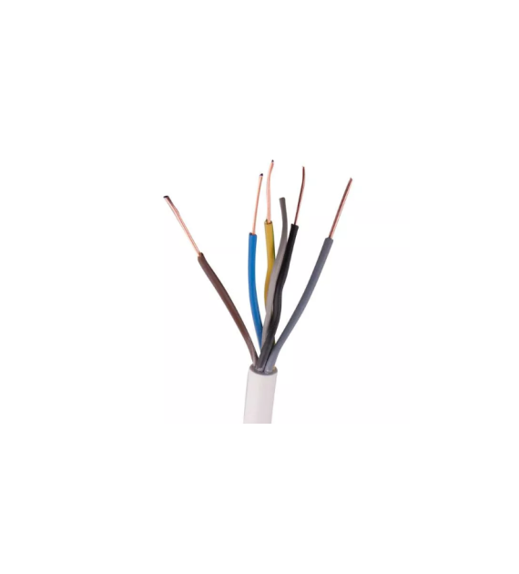 ELEKTROKABEL przewód YDYżo 5x2,5 100m