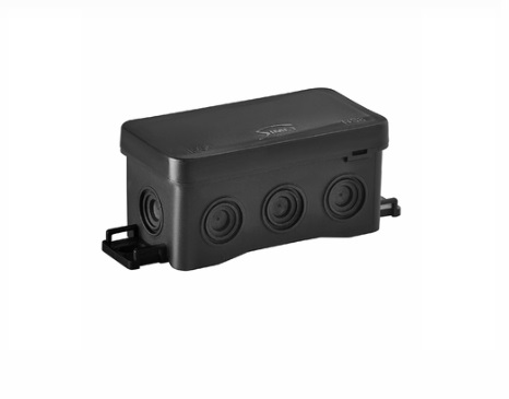 SIMET FASTBOX&HOOK NS8 puszka n/t 85x45x40 CZARNY