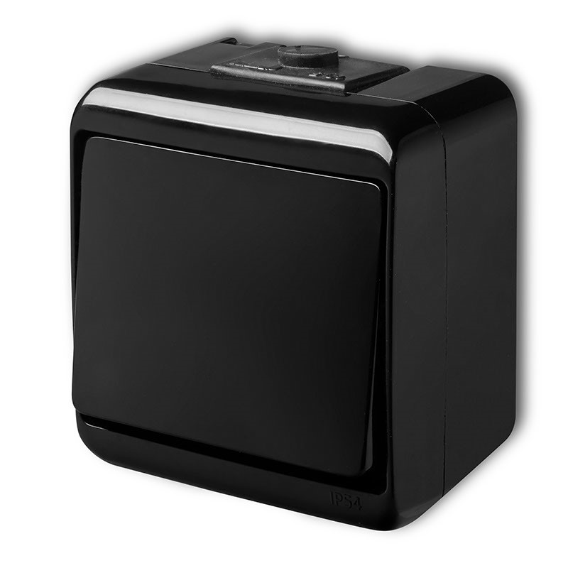 KARLIK JUNIOR CZARNY 12WHE-1 łącznik x1