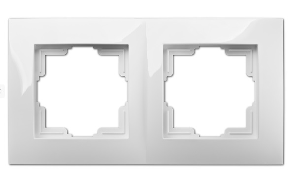 NASIELSK CARLA BIAŁY R2U ramka x2