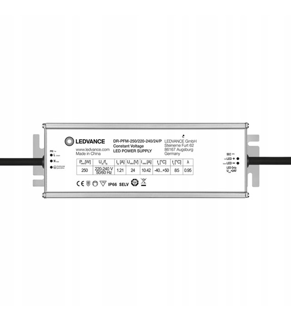 LEDVANCE DR-PFM-250/220-240/24/P zasilacz LED