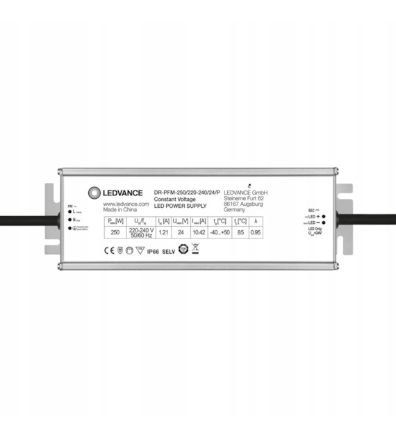 LEDVANCE DR-PFM-250/220-240/24/P zasilacz LED