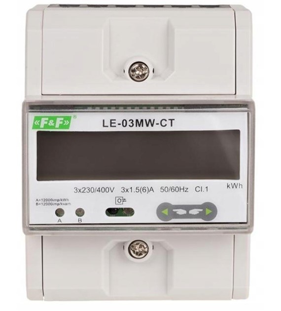 FF LE-03MW-CT licznik energii elektrycznej 3F LCD