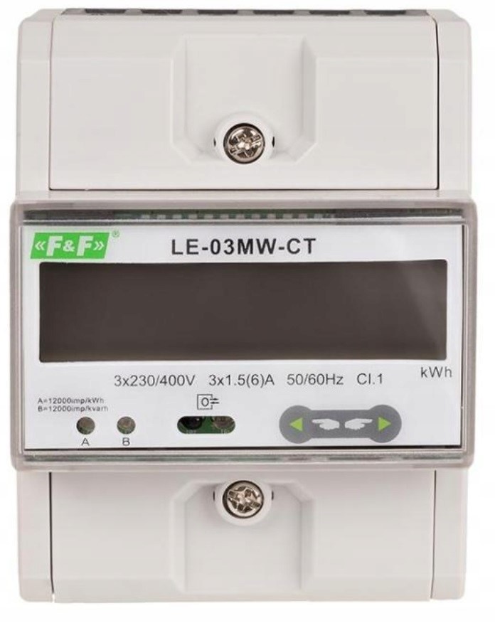 FF LE-03MW-CT licznik energii elektrycznej 3F LCD