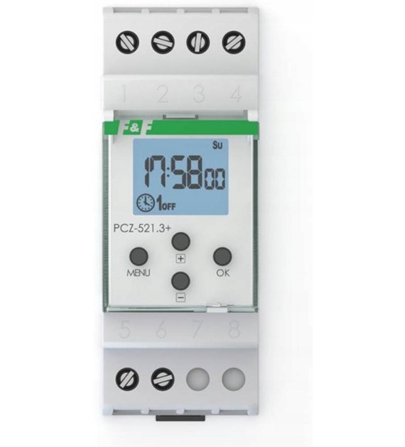 FF PCZ-521.3 PLUS zegar programowalny tygodniowy