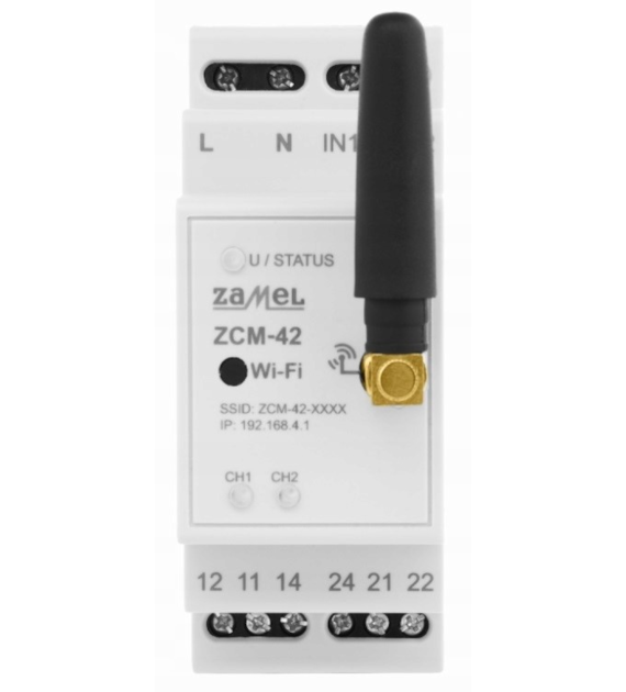 ZAMEL EXTA ZCM-42 programator czasowy WiFi 16A