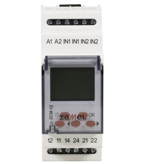 ZAMEL EXTA ZCM-12 programator czasowy 2-kanałowy