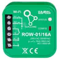 ZAMEL SUPLA ROW-01/16A odbiornik dopuszkowy WiFi