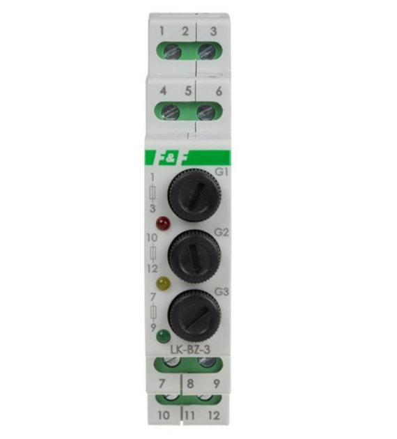 FF LK-BZ-3K lampka kontrolna gniazdo bezpiecznikow