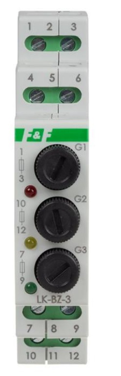 FF LK-BZ-3K lampka kontrolna gniazdo bezpiecznikow