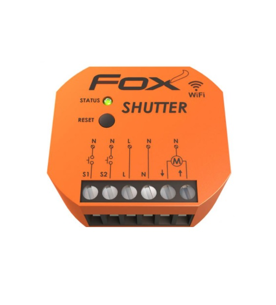 FF FOX STR1S2-P SHUTTER sterownik rolet Wi-Fi 230V