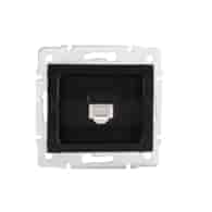 KANLUX MOWION CZARNY LOGI 02-1370-042 gniazdo tele