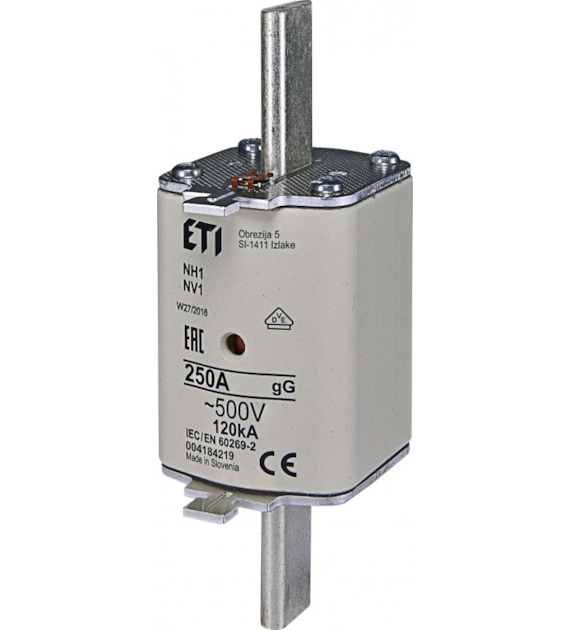 ETI NH1 gG 250A/500V wkładka topikowa