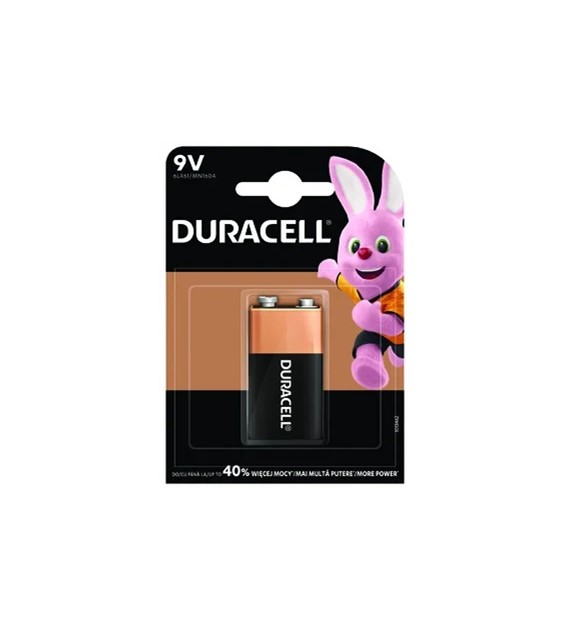 DURACELL 6LR61 bateria alkaliczna 9V blister 1szt