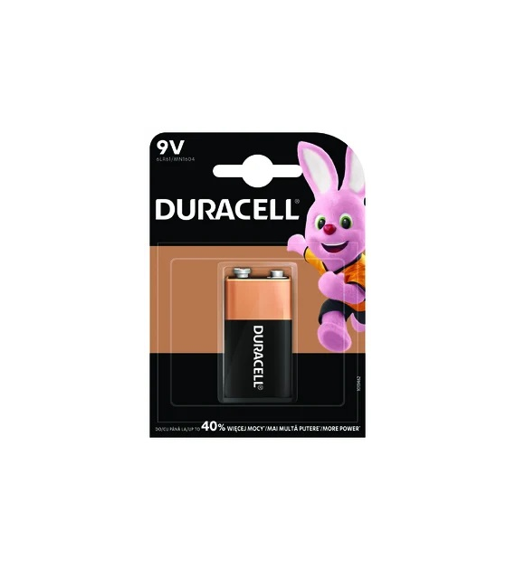 DURACELL 6LR61 bateria alkaliczna 9V blister 1szt