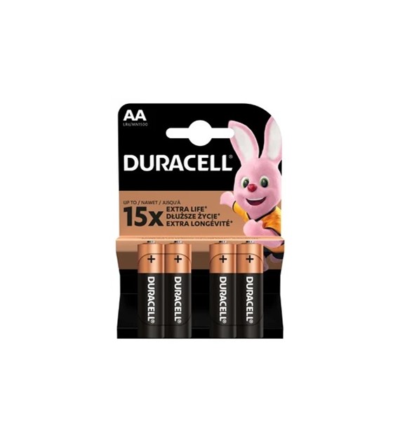 DURACELL LR6 bateria alkaliczna AA blister 4szt