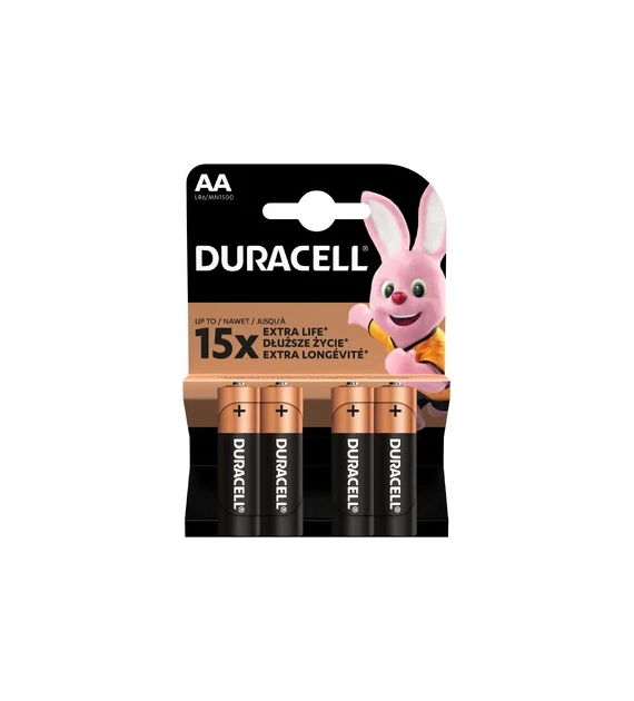 DURACELL LR6 bateria alkaliczna AA blister 4szt