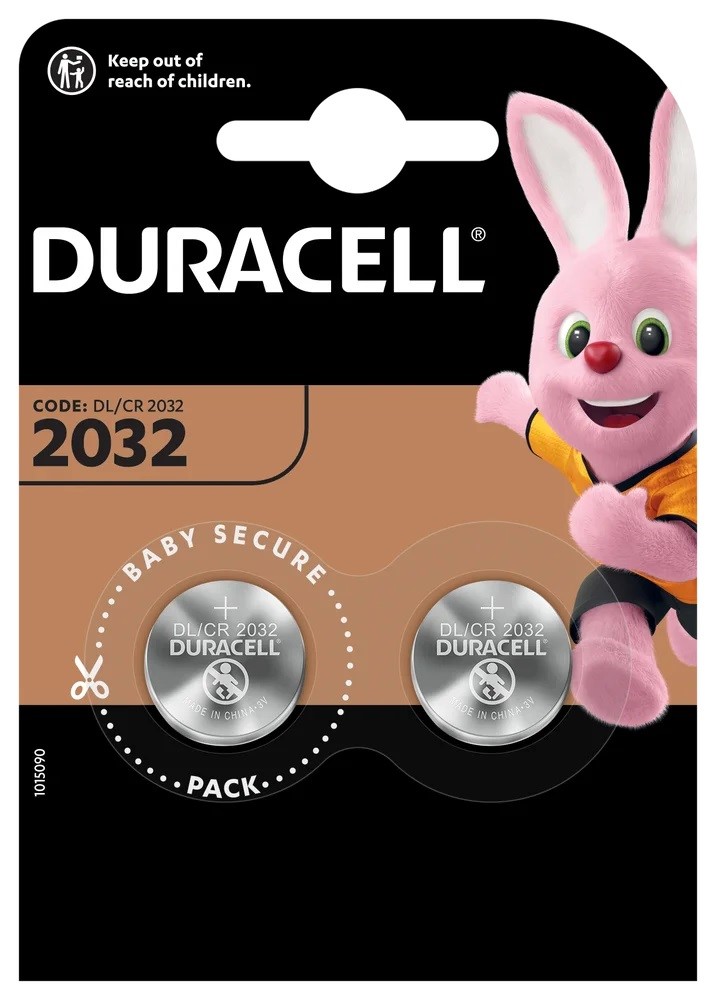 DURACELL CR2032 bateria litowa blister 2szt