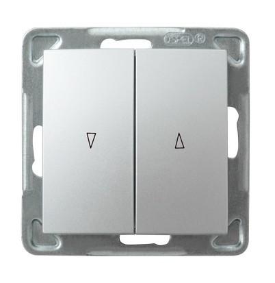 OSPEL IMPRESJA SREBRNY ŁP-7Y/m/18 łącznik żaluzjow