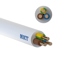 NKT przewód YDYżo 450/750V 3x4 biały 100m