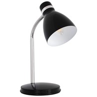 KANLUX ZARA HR-40-B lampka biurkowa E14 CZARNY