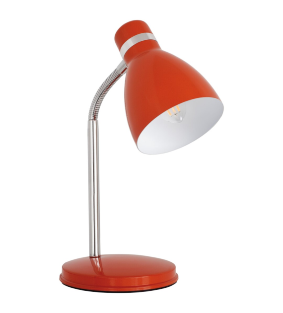 KANLUX ZARA HR-40-OR lampka biurkowa E14 POMARAŃCZ