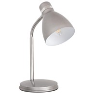 KANLUX ZARA HR-40-SR lampka biurkowa E14 SREBRNY